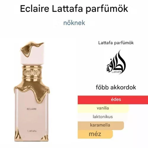Lattafa Eclaire EDP 100ml Női Parfüm